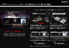 HIACE 専用 ちょい載せBOXパッケージ
