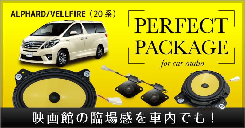 パーフェクト・パッケージ/TOYOTA ALPHARD/VELLFIRE (20系)