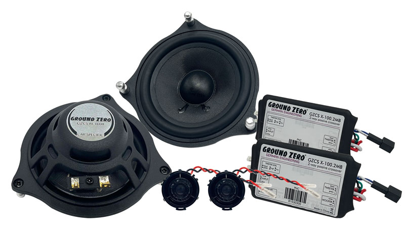GROUND ZERO GZCS 100.2MB Mercedes-Benz 2ウェイスピーカー