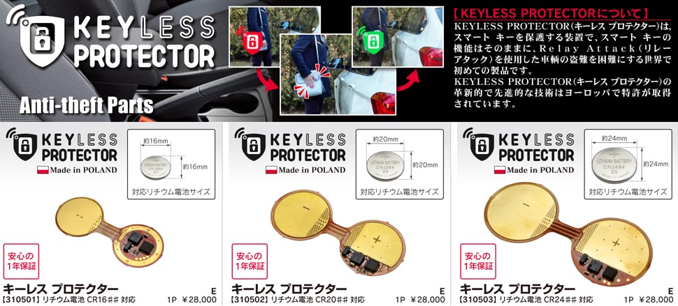 KEYLESS PROTECTOR